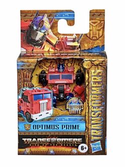 Transformers Optimus Prime red and blue robot toy