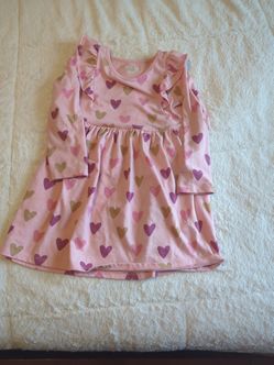Heart dress 4t