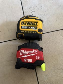 Tape Measure $40 For Both