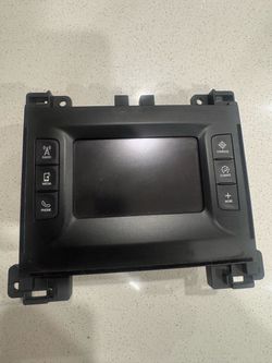 2015 Dodge Charger Information Radio Display