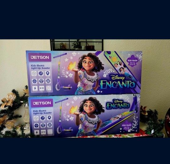 Encanto Light Up Electric Scooter By Jetson