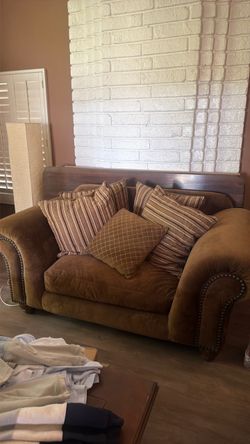 High quality couch and loveseat