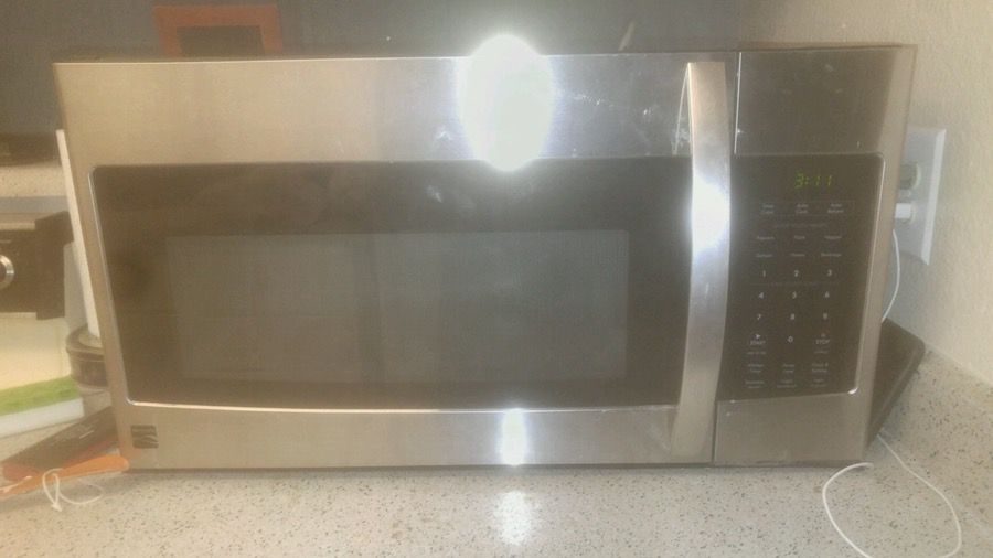 Kenmore 80323 1.6 cu. ft. Over-the-Range Microwave - Stainless Steel