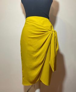 Zara Mustard Skirt XS