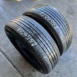 235 60 18 Falken Pair Of 2