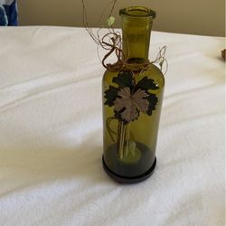 Wine Bottle Candle Holder Decoration