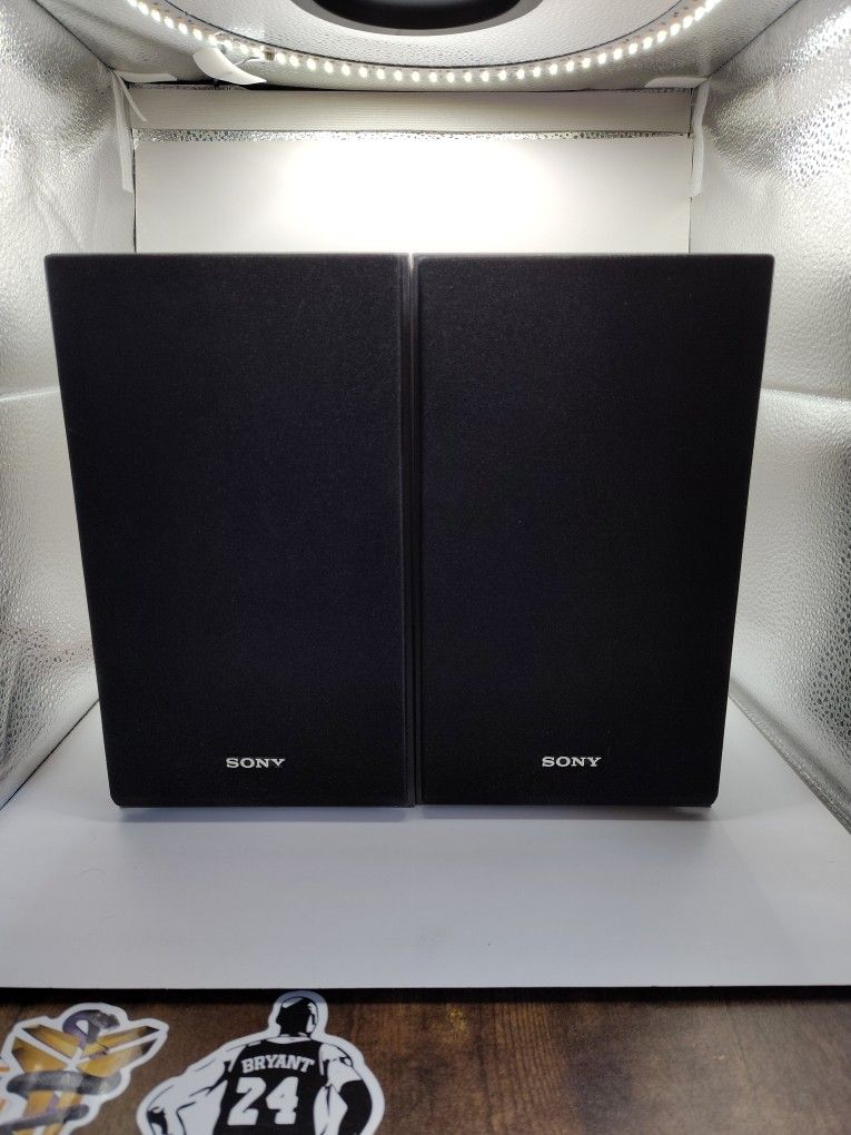 Sony SS-CBX1 Home Audio Book Shelf Speakers 6 Ohm Set of 2 ***Tested***