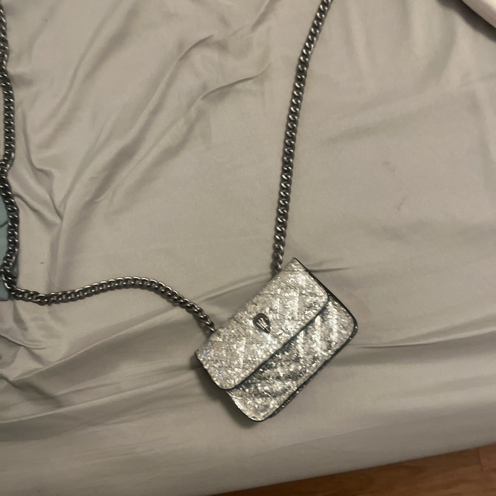 kurt giger mini silver fashionable cross body bag