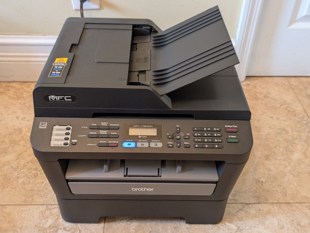 Brother MFC-7460DN-Laser-Fax-Scan-Copy-Printer