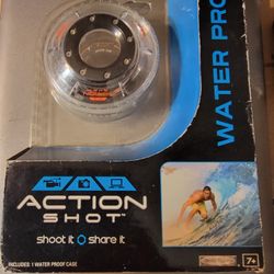 Lot Of 2 Action Shot Water Proof Camera Case  