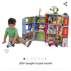 KidKraft Everyday Heroes Wooden Playset