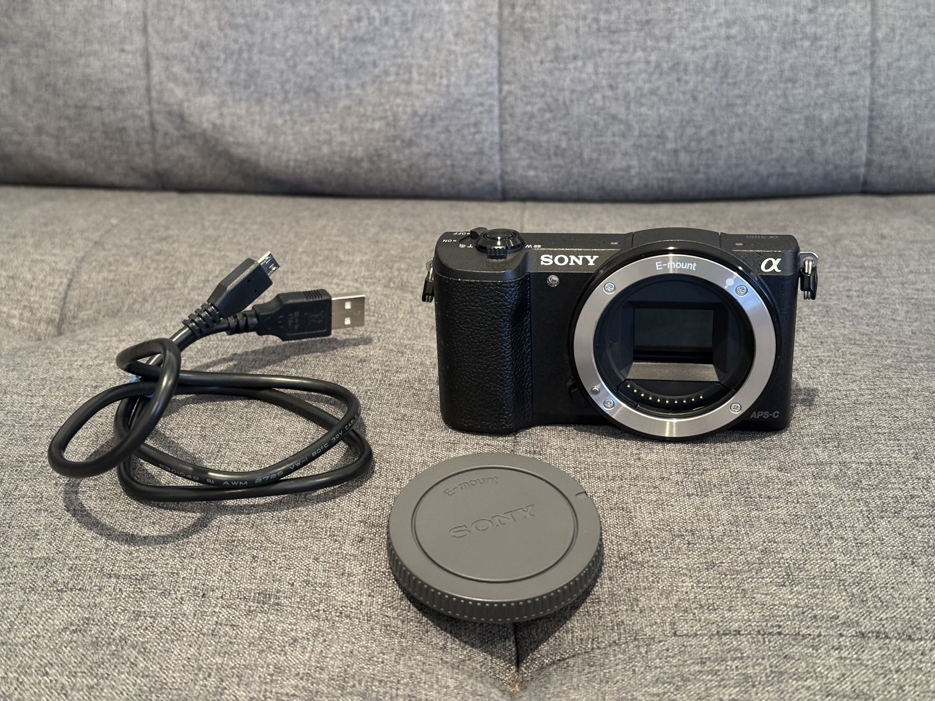 Sony Alpha A5100 Mirrorless Camera Body