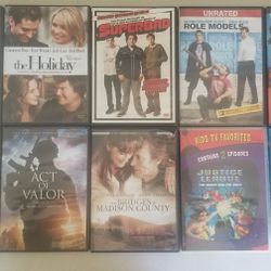 DVD Movie Bundle Lot Comedy Action Drama Kids