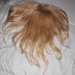 Blonde Medium Long Hair Extension With Clips