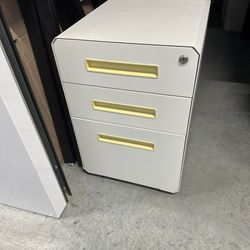 White Filing Cabinet With Wheels 