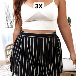 New women's shorts size 3X