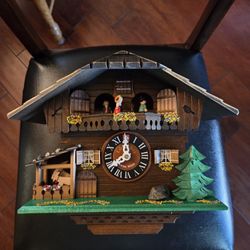 Chalet Cuckoo Clock Loetscher Switzerland