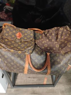 Louis Vuitton mens duffle bag set