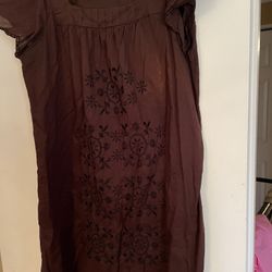 Brown Dress