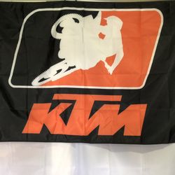 KTM Wall Flag (3’x5’)