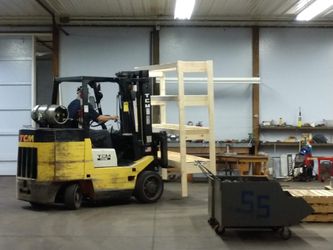 DELIVERY w/ Setup Statewide! New, Handbuilt Storage Shelves / Rack for garage, basement, pole barn, buildings, and business. 