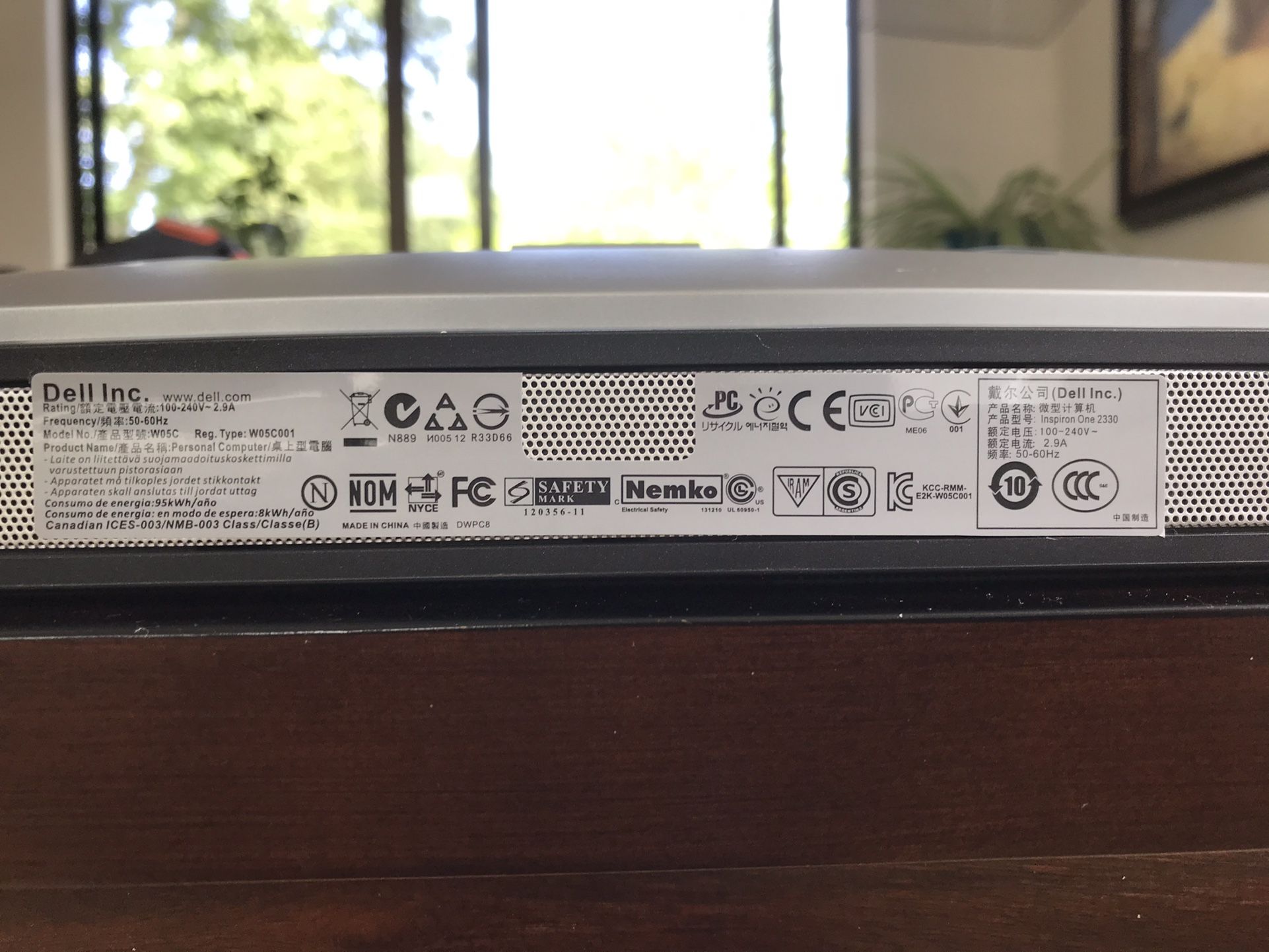 Dell All-in-one Computer