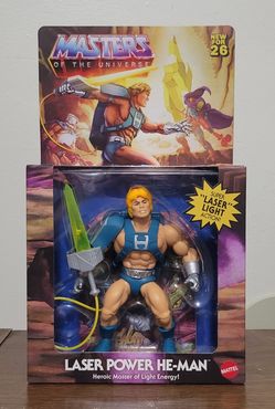 Masters of the Universe Origins Laser Power He-Man