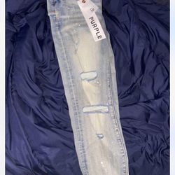 Selling Purple Jeans