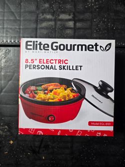 8.5" electric personal skillet