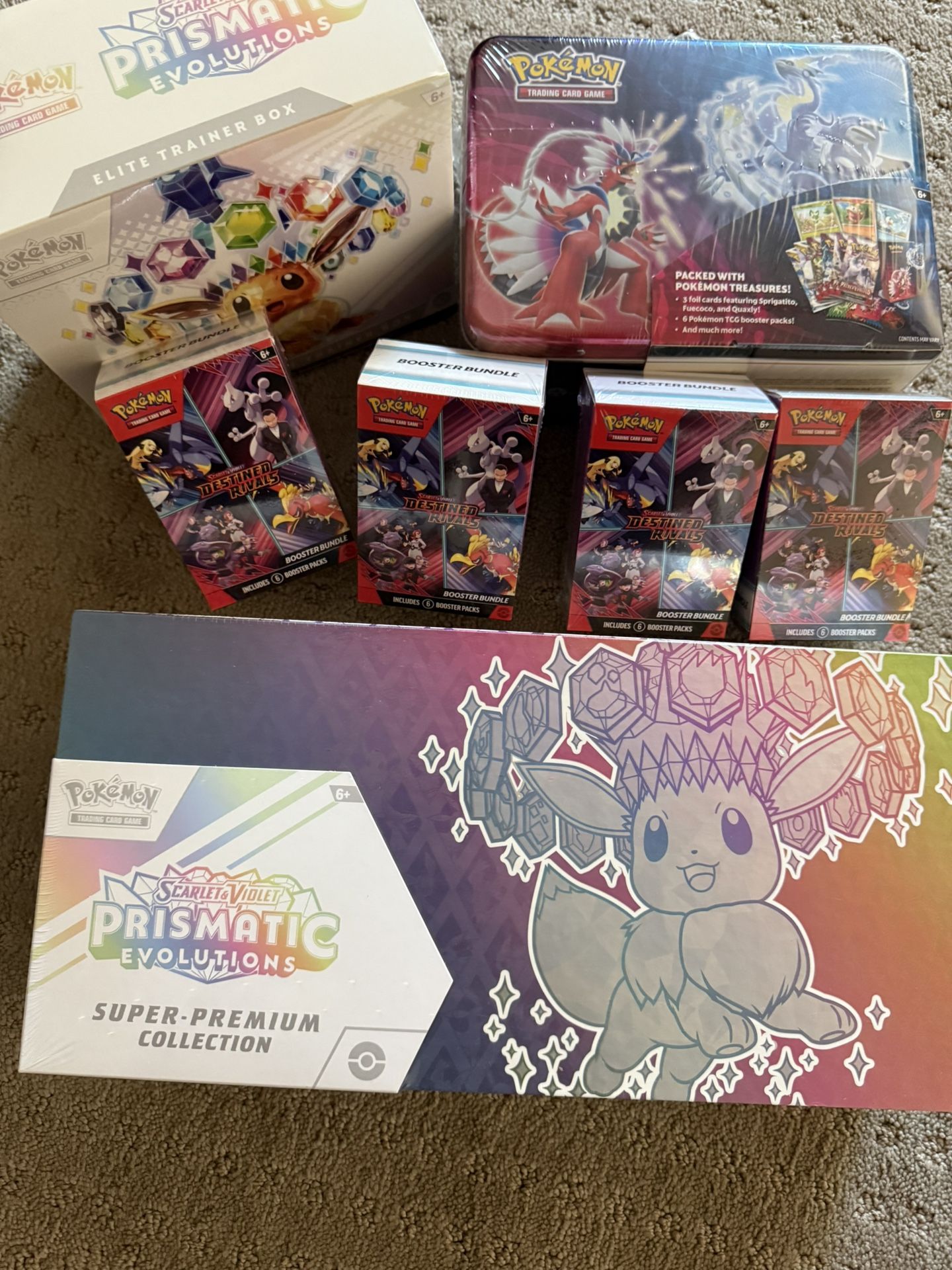 POKEMON CARDS PRISMATIC DESTINED RIVALS