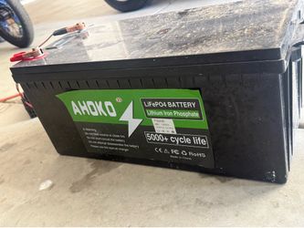 Lithium Ion 48Volt 100aH battery