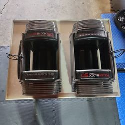 Powerblock 50 Sport Dumbbells.