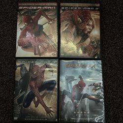 DVD Spiderman 1-3 + Homecoming Marvel Widescreen Special Edition