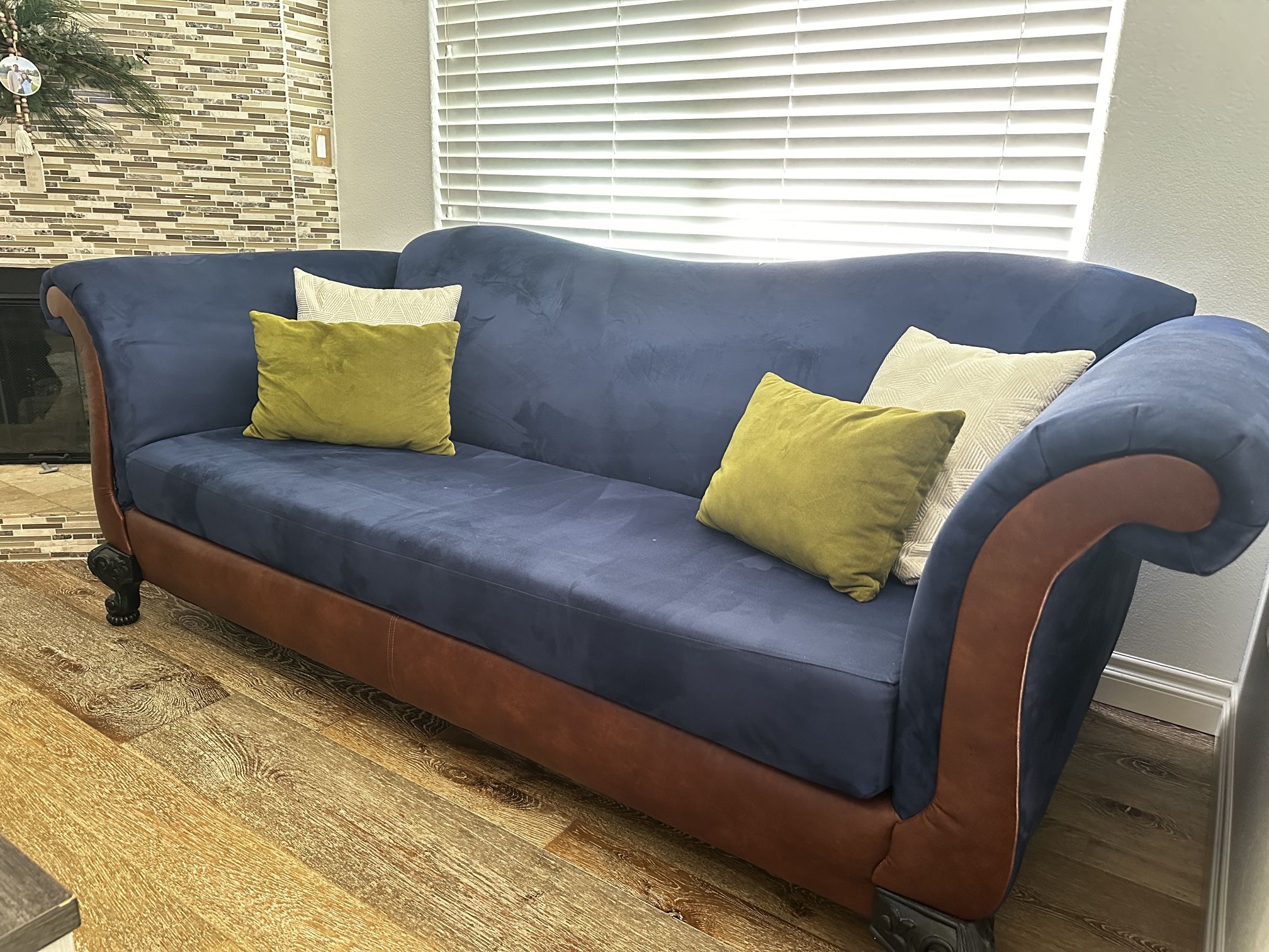 Navy Blue Couch