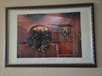 Scanlan Framed Art Print European Doorway
