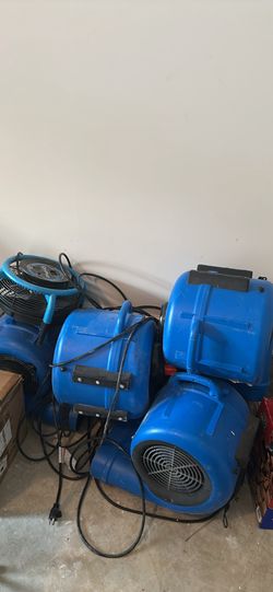 Professional dehumidifier/ carpet dryers