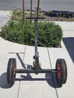 Heavy duty trailer dolly