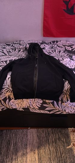 Tommy Hilfiger Men's Hoodie Bomber Combo Jacket Sizs Medium Mens