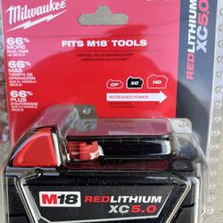 Milwaukee M18 XC5.0 Battery - Batteries 