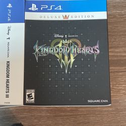 Ps4 Kingdom Hearts 3 Deluxe Edition