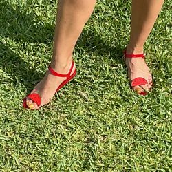 “New Jelly Sandals for Women - Red, Green & Yellow (Various Sizes)”