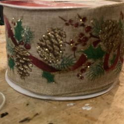 Christmas ribbon