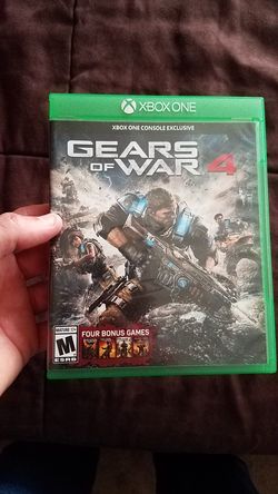 Gears of War 4 mint good condition