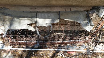 1956 Chevy 210 Sedan rear seat spring