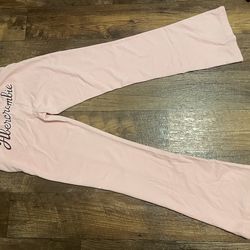 Abercrombie Sweatpants Flare Vintage Y2K Pink/Red