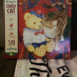 Country Cat Puzzle 1993