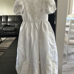 Young Girls Flower Girl- Communion Gown