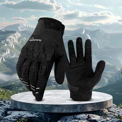 NEW Mountain Motorbike Gloves - Anti-Fall Protection Women and Men, Ultra-Thin, Touchscreen Size L