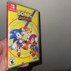 Sonic Mania For Nintendo switch New Sealed 