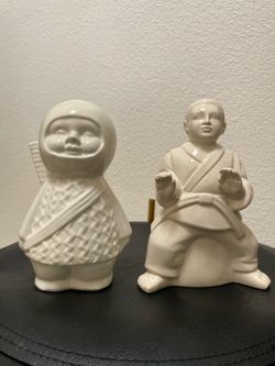Benihana Ceramic Cocktail Mug Set - Ninja Boy & Sensei (Judo Master)